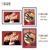 upsimples 24x34 Poster Frame, Display Pictures 20x30 with Mat or