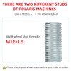 Wheel Studs 4 Pcs 7519753 7519128 for Polaris RZR Ranger