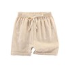 HSTiSan Toddler Boys Girls Shorts 4-Pack Cotton Linen Summer Casual