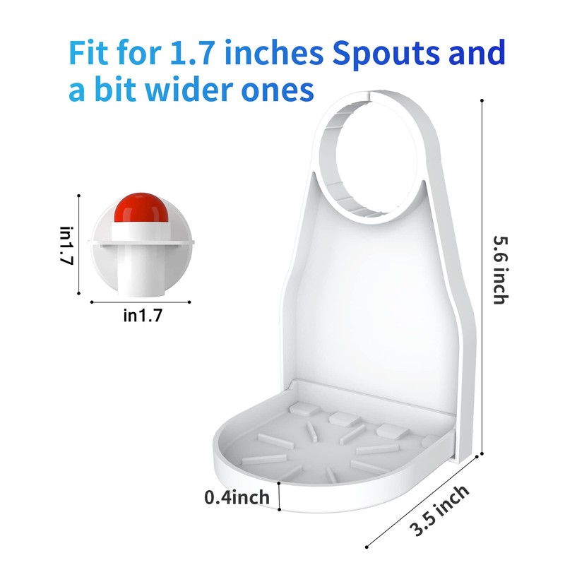 [2 Pack] Laundry Detergent Cup Holder Detergent Drip Catcher, Laundry