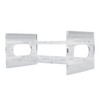 Acrylic Shot Glass Holder Carrying 6 Square Transparent Liquor Cup