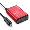 vansoet 150W Power Inverter DC 12V to 110V AC Car