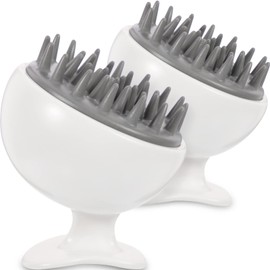 FOMIYES 2pcs Scalp Brush Professional Scalp Scraper for Wet Dry Use Convenient Exfoliating Tool for All Hair Types Lightweight Comfortable Design for Relaxation