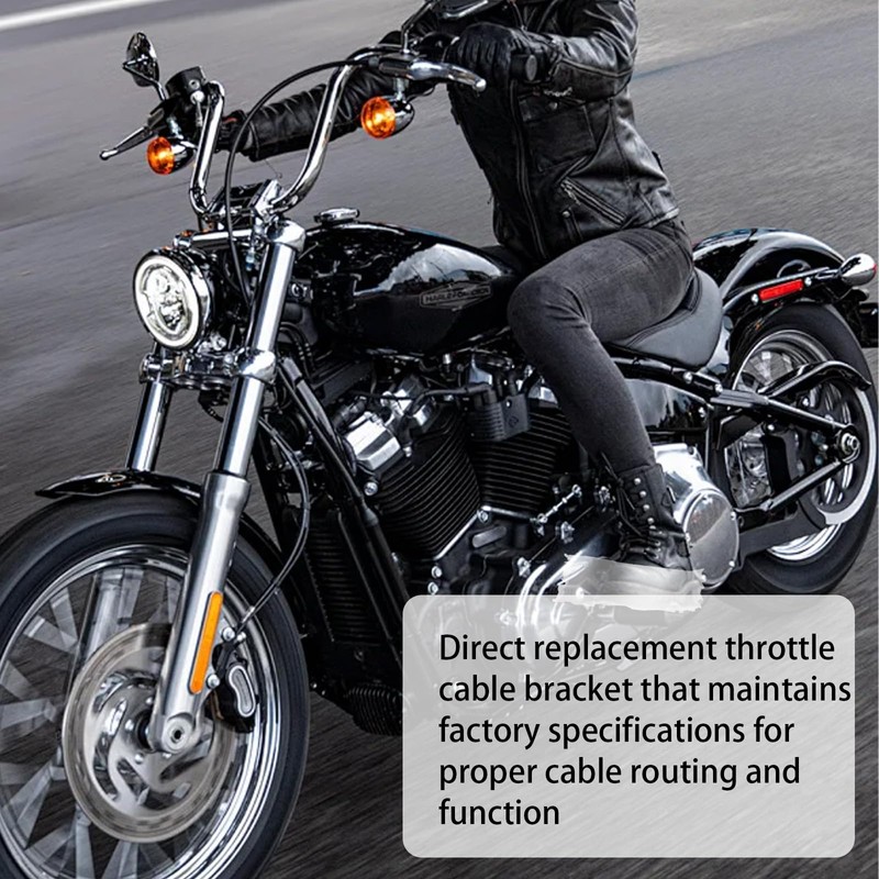 Neowah 9005-4 Throttle Cable Bracket, Compatible with 1936-1948 Harley OHV