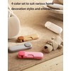 Xylionme 4 Pack Baby Proofing Refrigerator Lock, Child Safety Locks,