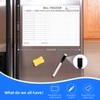 Monthly Bill Payment Checklist Magnetic Whiteboard for Refrigerator-Bill Payment Tracker