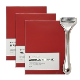 Meditherapy Wrinkle Fit Mask Pack 3 boxes (21) + 1 needle Collagen wrinkle improvement / 메디테라피 링클핏 마스크 팩 3박스(21개)+니들 1개 콜라겐 주름개선