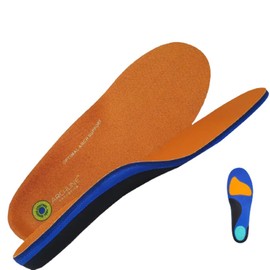 Archline Orthotic Full Length Arch Support Insoles for Work, Small (EU 38-39)