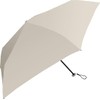 Nakatani AMANE Men's Folding Umbrella, Air+ Light Gray [834-008], Hand
