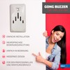 zaMel Electromechanical Wired Doorbell High Quality Plastic Housing Easy Assembly