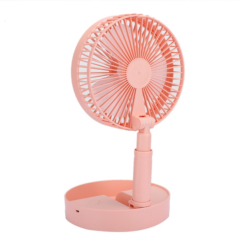 Portable Mini USB Rechargeable Handheld Fan Home Office Silent Desktop