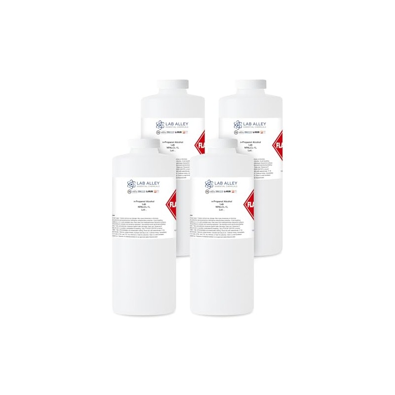 n-Propanol Alcohol, Lab Grade, Ideal for Personal Care and Cosmetics,
