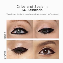 Lord & Berry Lápiz de Ojos Smudgeproof Waterproof - Eyeliner Negro Mate con Duración de 24 Horas y Aplicación Fácil
