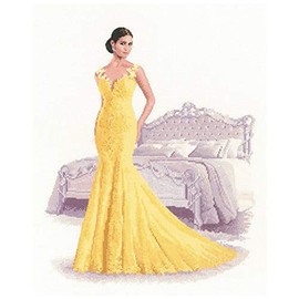 Heritage JLZO1400-A 31.5x38.5cm Aida Zoe Counted Cross Stitch Kit