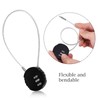3 Pieces Luggage Locks Set, Combination Lock Suitcase Lock, Small