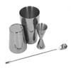Boston Cocktail Shaker Set Multifunctional 304 Stainless Steel Vintage Print