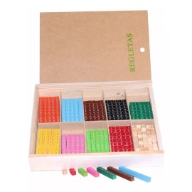 Didácticos Imprehispánica Juego De Mesa Didáctico Matemático Regleta Graduada