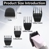 XSPANDER Updated Hair Clipper Replacement Blades with Hair Trimmer Guide