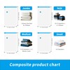 Vivelyst,16-piece vacuum storage bags,space-saving bags(4 extra-large,4 large,4 medium,4 small) for