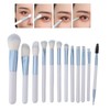 12pcs Makeup Brush Set Foundation Powder Concealers Eye Shadows Blush