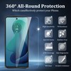 CHRINECY [3+2] 3 Pack Screen Protector for Motorola Moto G