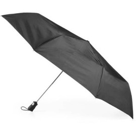 Totes Auto Open & Auto Close Family Jumbo 55" Canopy Umbrella Black, X-Large Umbrella