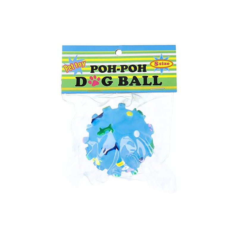 Poop Dog Ball, Small, Light Blue, PT-DBT-1-2, Pack of 1
