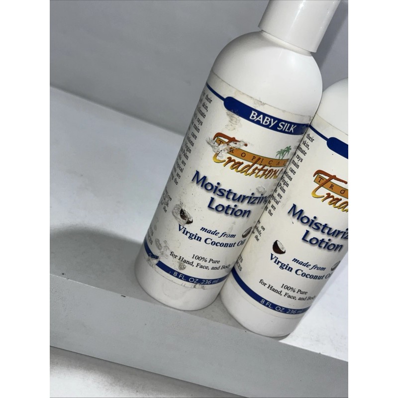 Tropical Traditions 2 Sealed Tropical Traditions Baby Silk Moisturizing Lotion,