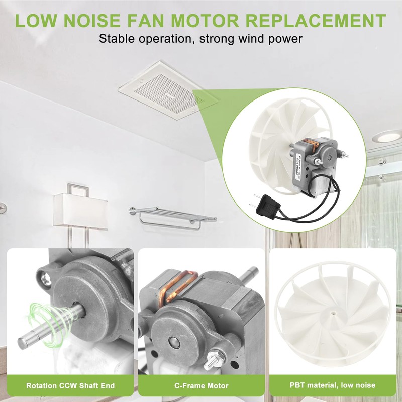 S99080166 BP28 Vent Bath Fan Motor for Bro-an Nu-Tone 655