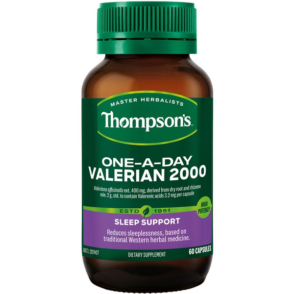 Thompson's Valerian 2000 One-a-Day Capsules 60