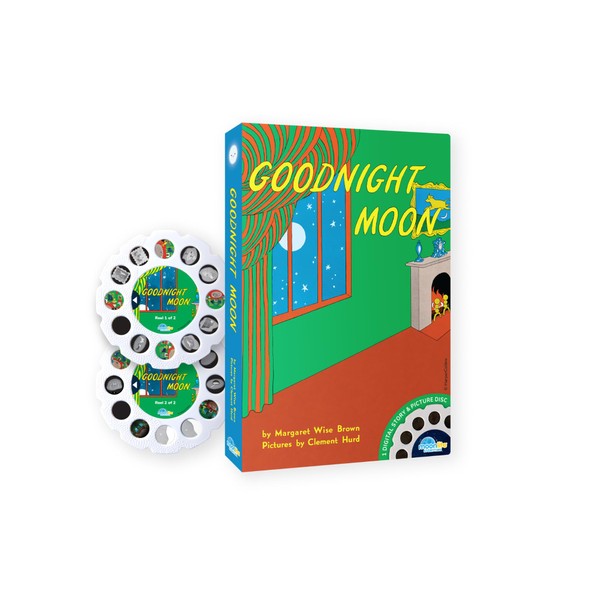 Moonlite Storybook Reels for Flashlight Projector, Kids Toddler | Goodnight Moon | Story Reel Pack for 12 Months and Up