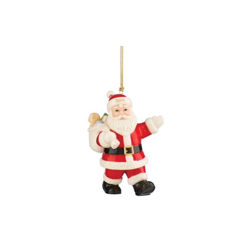 Lenox 2014 Special Delivery Santa Ornament