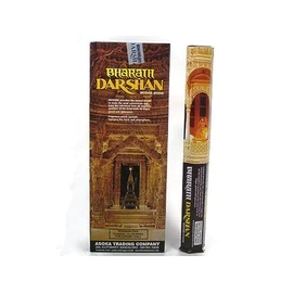 Bharat Darshan Incense Sticks Handmade in India. Six Pack of 120 Sticks.