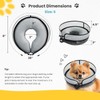 Inflatable Dog Cone Collar w/Pump - Medium + Dog Donut