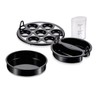 Hamilton Beach 3-in-1 Electric Egg Cooker for Hard Boiled Eggs,