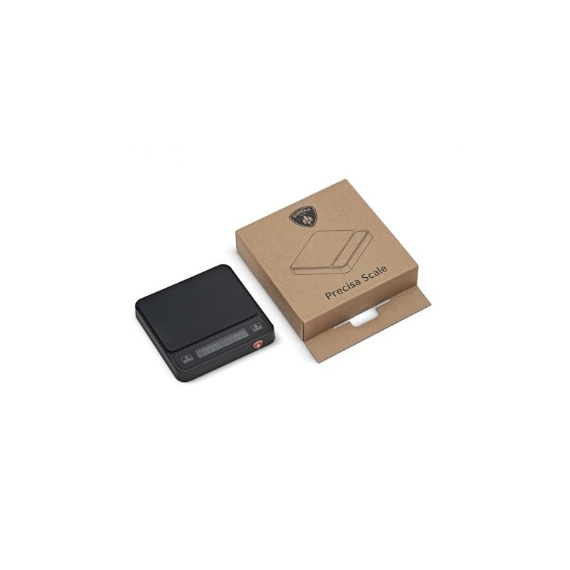 Eureka Precision Digital Scale LCD Display Black