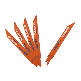 Bahco Sandflex® 3940-150-8/12-ST-5P Reciprocating Saw Blade Bi-Metal 150 mm 8/12 Teeth Pack of 5