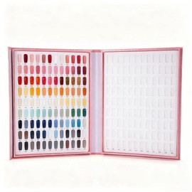 Tissting 216 Tabla de Colores de Uñas, Tarjeta de Color de Esmalte de Gel