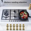 BUTITNOW New 12 PCS Brass GRLP4 LP Gas Conversion Kit
