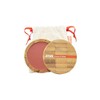 ZAO Compact Blush 322 Brown/Pink Rouge in Refillable Bamboo Tin