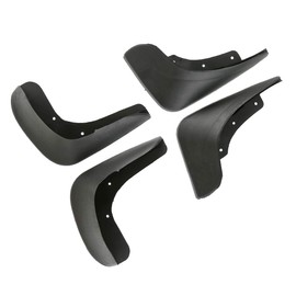 Frankberg 4x Splash Guards Mud Flaps Lower Front Rear Compatible with Polo 9N 1.2L-2.0L 2001-2009 Replace# 702802199523