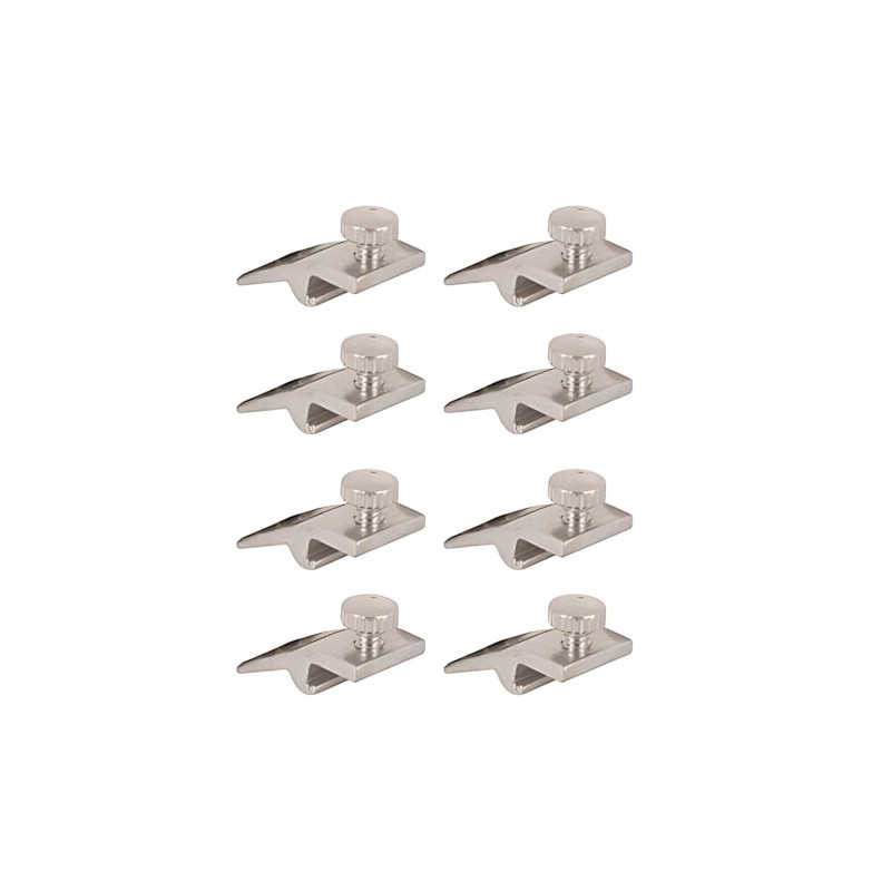 WRS 5/16" Offset Aluminum Storm Door Panel Clips with Screws