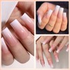 ZAHRVIA French Press On Nails - Square Full Cover Nageltips