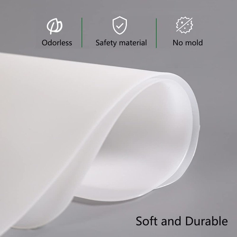 Silicone Tub Stopper Floor Drain Cover, 2 Pieces Sewer Anti-Odor