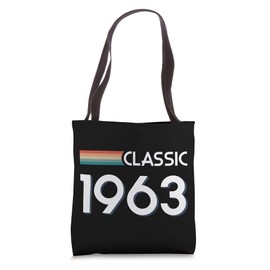 Retro Classic 1963 Birthday Year Geek Gamer Video Games Tote Bag