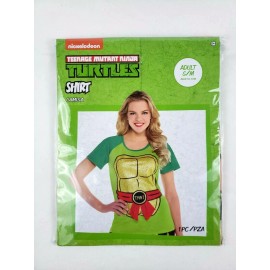 NICKELODEON Womens Size Small/Medium TMNT Turtles Shirt Costume Cosplay New