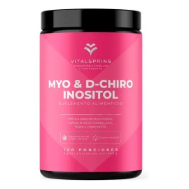 Myo  D-chiro Inositol 401 Con Colina 600g. Vital Spring Sabor Sin sabor                                                                               