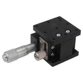 Manual Linear Stage Aluminum Alloy Z Axes Slide Table 19.6N Bearing for Alignment Positioning