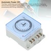 24 Hour Mechanical Time Switch Automatic Power Off Quick Connect