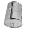 Rolling Grilling Basket Stainless Steel Grill Cage Round Stainless Steel
